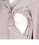 [授乳仕様]長袖パジャマ　プーさん　グレー
