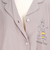 [授乳仕様]長袖パジャマ　プーさん　グレー