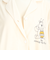 [授乳仕様]長袖パジャマ　プーさん　クリーム