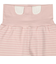 [乳児]はじめての　長袖パジャマ　かぶり　なりきり　うさぎ　ピンク