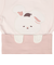 [乳児]はじめての　長袖パジャマ　かぶり　なりきり　うさぎ　ピンク