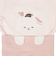 [乳児]はじめての　長袖パジャマ　かぶり　なりきり　うさぎ　ピンク