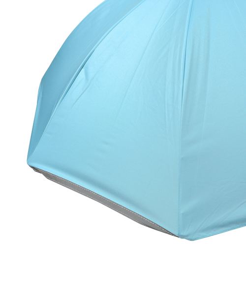 35・40cm]フチまる傘晴雨兼用 アイスクリーム サックス