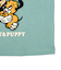 [ベビー]長袖Ｔシャツ　さがら刺しゅう　ミッキー　グリーン