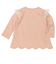 [ベビー]長袖Ｔシャツ　さがら刺しゅう　ミニー　ピンク