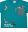 [キッズ]長袖Ｔシャツ　ポケットつき　トイストーリー　グリーン