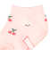 [ベビー]アンクルソックス3足組　うさぎチェリー　ピンク