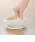 TLI(トライ) すくいやすい シリコーン ボウル アイボリー