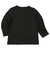 [ベビー]いつものＴシャツ　長袖　天竺素材　ブラック