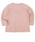 [ベビー]いつものＴシャツ　長袖　天竺素材　ピンク