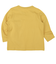 [ベビー]いつものＴシャツ　長袖　天竺素材　イエロー