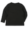 [キッズ]いつものＴシャツ　長袖　天竺素材　ブラック