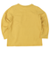 [キッズ]いつものＴシャツ　長袖　天竺素材　イエロー