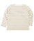 [キッズ]いつものＴシャツ　長袖　天竺素材　ベージュ