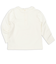 [ベビー]いつものＴシャツ　長袖　天竺素材　襟付き　オフホワイト