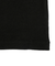 [ベビー]いつものＴシャツ　長袖　天竺素材　襟付き　ブラック