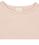 [ベビー]いつものＴシャツ　長袖　テレコ素材　ピンク