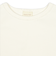 [ベビー]いつものＴシャツ　長袖　テレコ素材　アイボリー