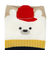 [キッズ]アンクルソックス3足組　帽子動物 ベージュ