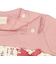 [ベビー]長袖Tシャツ　胸切替　ピンク