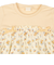 [キッズ]長袖Tシャツ　胸切替　イエロー