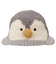 [40～50cm]ニット帽　アニマルモコモコ ペンギン