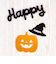 フェルトレターバナー　ハロウィン