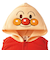 [ベビー]なりきりベスト　アンパンマン