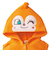 [ベビー]なりきりベスト　ドキンちゃん
