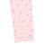 [キッズ]10分丈レギンス　花　ピンク