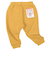 [ベビー]いつものパンツ10分丈　裏毛　ゆったりフィット　イエロー