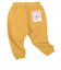 [ベビー]いつものパンツ10分丈　裏毛　ゆったりフィット　イエロー