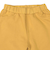 [ベビー]いつものパンツ10分丈　裏毛　ゆったりフィット　イエロー