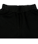 [キッズ]いつものパンツ10分丈　裏毛　ゆったりフィット　ブラック