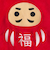 [80～90cm]だるまベスト レッド