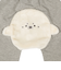 モンキーパンツ　ボアアニマル　グレー