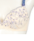 シルエットキレイノンワイヤーブラ花柄（授乳機能付） アイボリー