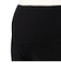 ウォッシャブルリブニットパンツ　ブラック