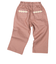 [ベビー]10分丈パンツ　ポケットレース　ピンク