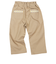 [ベビー]10分丈パンツ　ポケットレース　ベージュ
