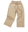 [キッズ]10分丈パンツ　ポケットレース　ベージュ