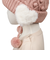 [48～54cm]ニット帽　ハートモチーフ ピンク