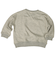 [ベビー]いつものトレーナー　裏毛素材　グレー
