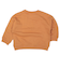 [ベビー]いつものトレーナー　裏毛素材　オレンジ