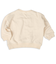 [ベビー]いつものトレーナー　裏毛素材　アイボリー