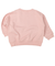 [ベビー]いつものトレーナー　裏毛素材　ピンク