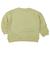 [キッズ]いつものトレーナー　裏毛素材　グリーン