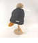ニット帽　耳当て付き　裏ボア