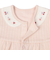 長袖ドレスオール　ふんわり　あったか　ピーチ