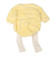 アニマルロンパース＋レギンスセット イエロー
